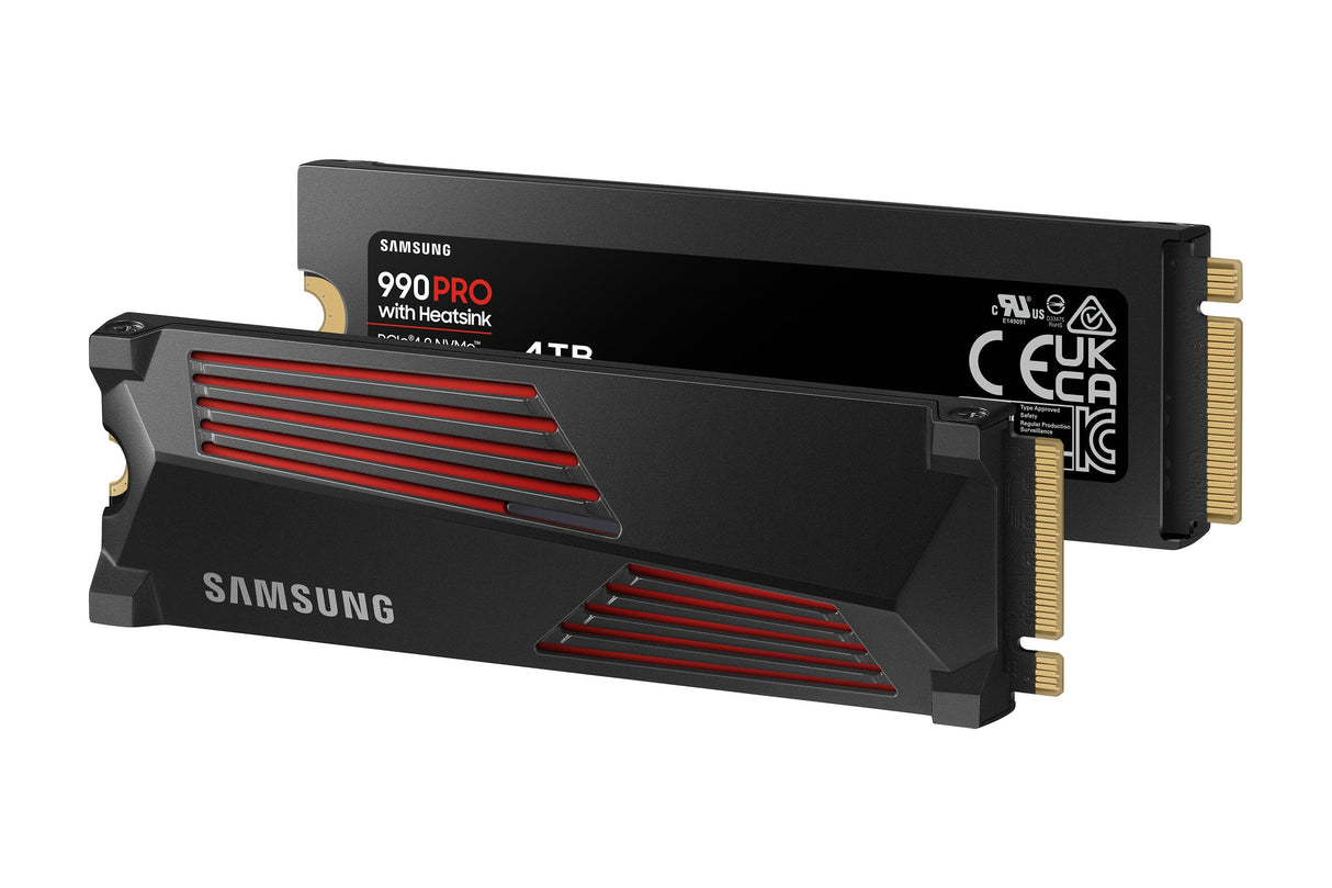 SAMSUNG 4 TB | V-NAND TLC | PCIe Gen 4.0 x4 | NVMe 2.0 | M.2 (2280) | 28 g (MZ-V9P4T0CW)