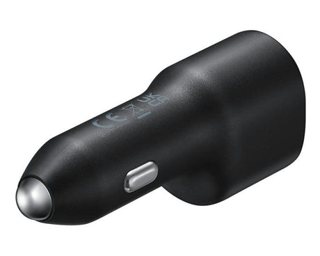 SAMSUNG Dual port car charger | USB-C 1 Port + USB-A | 80 x 34 x 26 mm | 36.5 g (EP-L4020NBEGWW)