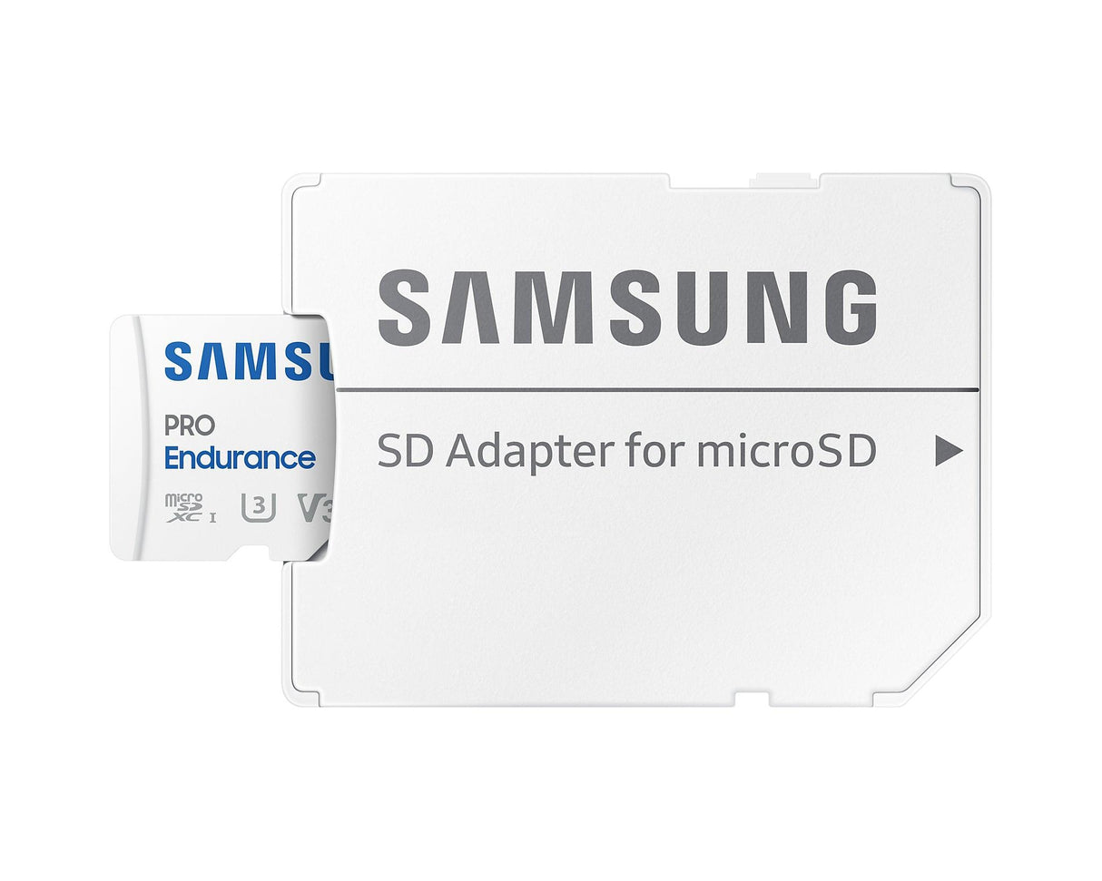 SAMSUNG MB-MJ128KA|APC | PRO Endurance | 128GB MicroSDXC | Class 10 | U3 | V30 | UHS-I | With SD Adapter (MB-MJ128KA/APC)