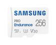 SAMSUNG MB-MJ256KA|APC | PRO Endurance | 256GB MicroSDXC | Class 10 | U3 | V30 | UHS-I | With SD Adapter (MB-MJ256KA/APC)