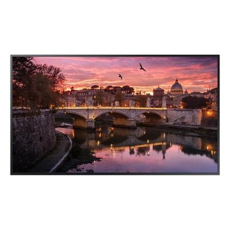 Samsung QB75R-B 75IN UHD 16/7 COMMERCIAL DISPLAY 350NIT 120HZ RS232/RJ45 WIFI IP5X BUILT IN MEDIA PLAYER MAGICINFO S6 TIZEN SSSP 6.0 2X HDMI2.0 1X DVI-D HDCP2.2