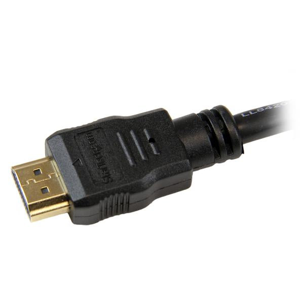 STARTECH 0.3m 1ft Short High Speed HDMI Cable - Ultra HD 4k x 2k HDMI Cable - HDMI M|M - 30cm HDMI 1.4 Cable - Audio|Video Gold-Plated (HDMM30CM)