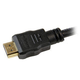 STARTECH 0.3m 1ft Short High Speed HDMI Cable - Ultra HD 4k x 2k HDMI Cable - HDMI M|M - 30cm HDMI 1.4 Cable - Audio|Video Gold-Plated (HDMM30CM)