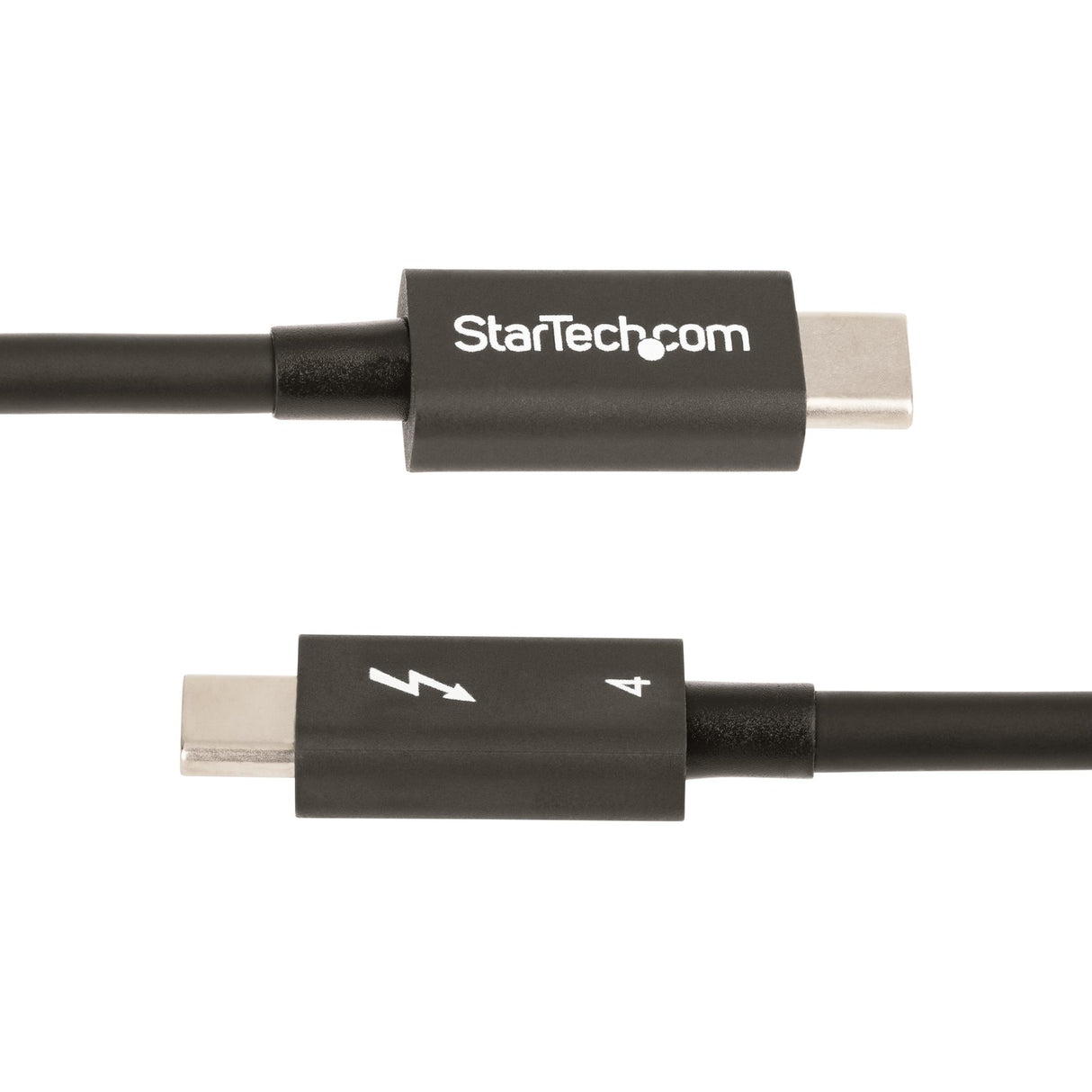 STARTECH 1.6ft (50cm) Thunderbolt 4 Cable - 40Gbps - 100W PD - 4K|8K Video - Thunderbolt Cable - Compatible w|USB 4|Thunderbolt 3|USB 3.2|USB Type-C|DisplayPort (TBLT4MM50CM) (TBLT4MM50CM)