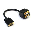 STARTECH 1 ft | 30cm VGA to 2x VGA Video Splitter Cable M|F - VGA Y Cable (VGASPL1VV)