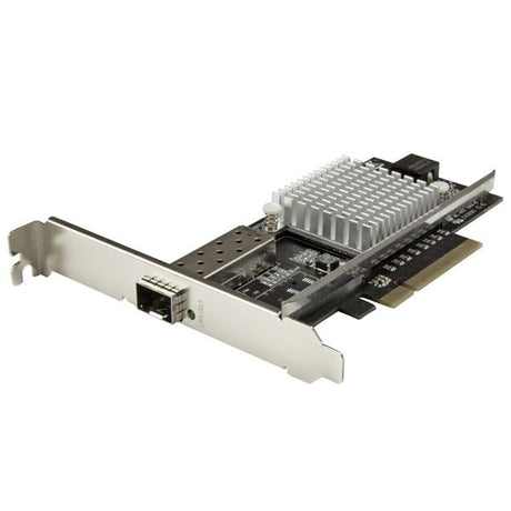 STARTECH 1-Port 10G Open SFP+ Fiber Optic Network Card - PCIe - Intel Chip - MM - PCI Express 10G NIC with Multimode Transceiver (PEX10000SRI)
