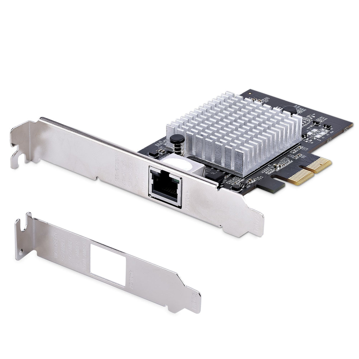 STARTECH 1-Port 10Gbps PCIe Network Adapter Card | Network Card for PC|Server | Six-Speed PCIe Ethernet Card w|Jumbo Frame Support | NIC|LAN Interface Card | 10GBASE-T|NBASE-T (ST10GSPEXNB2) (ST10GSPEXNB2)