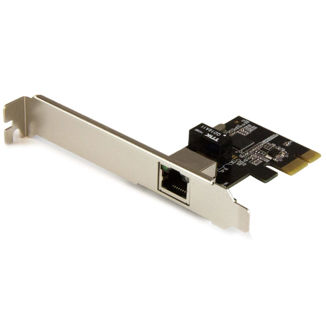 STARTECH 1-Port Gigabit Ethernet Network Card - PCI Express | Intel I210 NIC - Single Port PCIe Network Adapter Card with Intel Chipset (ST1000SPEXI)