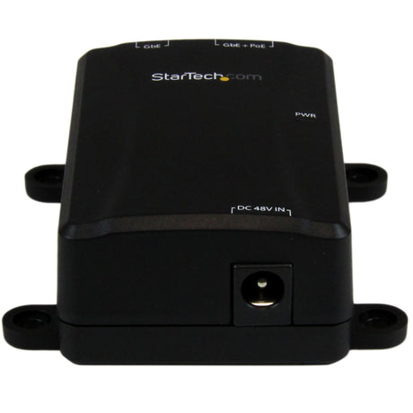 STARTECH 1 Port Gigabit Midspan - PoE+ Injector - 802.3at and 802.3af - Wall-Mountable Power over Ethernet Injector Adapter (POEINJ1GW) (POEINJ1GW)