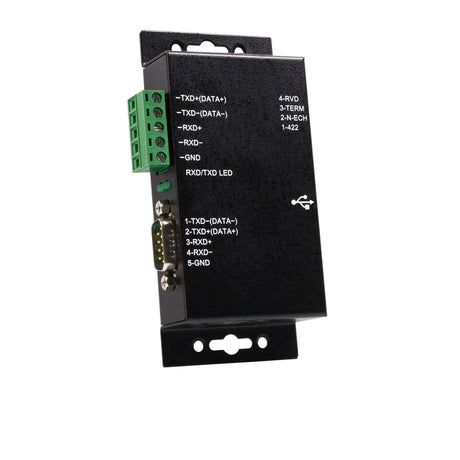 STARTECH 1 Port Metal Industrial USB to RS422|RS485 Serial Adapter w| Isolation (ICUSB422IS)