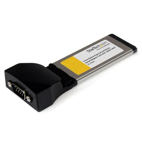 STARTECH 1 Port Native ExpressCard RS232 Serial Adapter Card with 16950 UART - ExpressCard 54 Serial Card (EC1S952)