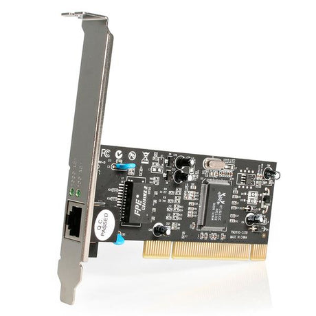 STARTECH 1 Port PCI 10|100|1000 32 Bit Gigabit Ethernet Network Adapter Card (ST1000BT32) (ST1000BT32)