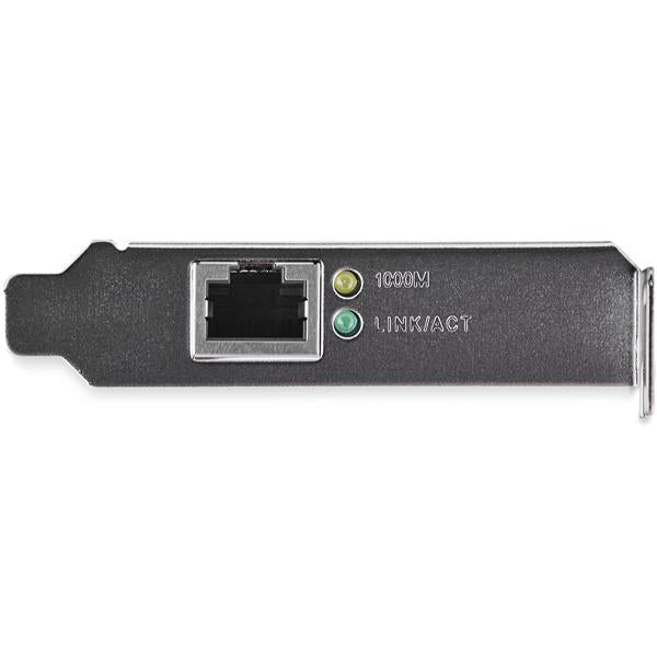 STARTECH 1 Port PCI Express PCIe Gigabit NIC Server Adapter Network Card- Low Profile PCI Express Gigabit LAN Card - PCIe Network Card (ST1000SPEX2L)