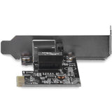 STARTECH 1 Port PCI Express PCIe Gigabit NIC Server Adapter Network Card- Low Profile PCI Express Gigabit LAN Card - PCIe Network Card (ST1000SPEX2L)