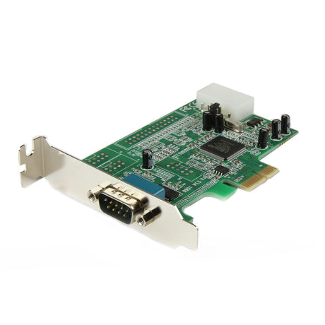 STARTECH 1-port PCI Express RS232 Serial Adapter Card - PCIe RS232 Serial Host Controller Card - PCIe to Serial DB9 - 16550 UART - Low Profile Expansion Card | Windows & Linux (PEX1S553LP) (PEX1S553LP)