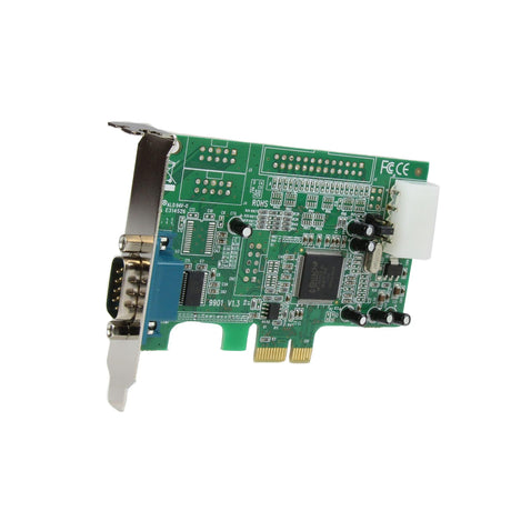 STARTECH 1-port PCI Express RS232 Serial Adapter Card - PCIe RS232 Serial Host Controller Card - PCIe to Serial DB9 - 16550 UART - Low Profile Expansion Card | Windows & Linux (PEX1S553LP) (PEX1S553LP)