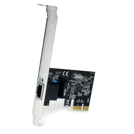 STARTECH 1 Port PCIe Gigabit Network Server Adapter NIC Card - Dual Profile - Gigabit Desktop Adapter REV E Intel 6 Chip support (ST1000SPEX2)