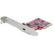 STARTECH 1-Port USB 3.2 Gen 2x2 PCIe Card - USB-C SuperSpeed 20Gbps PCI Express 3.0 x4 Host Controller Card - USB Type-C PCIe Add-On Adapter Card - Expansion Card | Windows & Linux (PEXUSB321C) (PEXUSB321C)