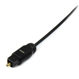 STARTECH 10 ft Toslink Digital Optical SPDIF Audio Cable (THINTOS10)