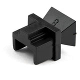 STARTECH 100 Pack RJ45 Dust Covers - Reusable RJ45 Blanking Plug| Dust Cap - Ethernet|LAN Port Protector| Blocker - Snap In RJ45 Female Jack Protective Cover for Hubs Switches Routers (RJ45COVER) (RJ45COVER)