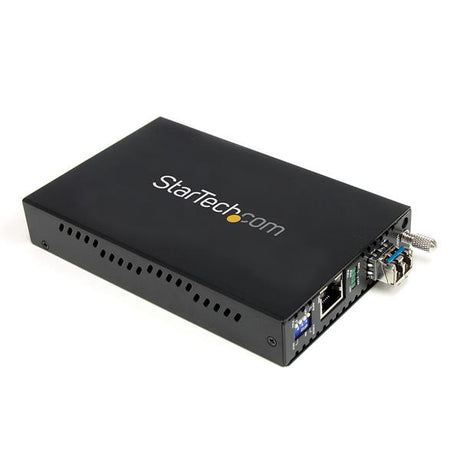 STARTECH 1000 Mbps Gigabit Single Mode Fiber Media Converter LC 40 km (ET1000S40LC2)
