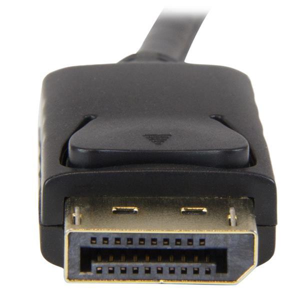 STARTECH 10ft (3m) DisplayPort to HDMI Cable - 4K 30Hz - DisplayPort to HDMI Adapter Cable - DP 1.2 to HDMI Monitor Cable Converter - Latching DP Connector - Passive DP to HDMI Cord (DP2HDMM3MB) (DP2HDMM3MB)