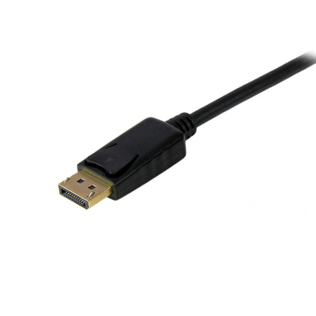 STARTECH 10ft (3m) DisplayPort to VGA Cable - Active DisplayPort to VGA Adapter Cable - 1080p Video - DP to VGA Monitor Cable - DP 1.2 to VGA Converter - Latching DP Connector (DP2VGAMM10B) (DP2VGAMM10B)