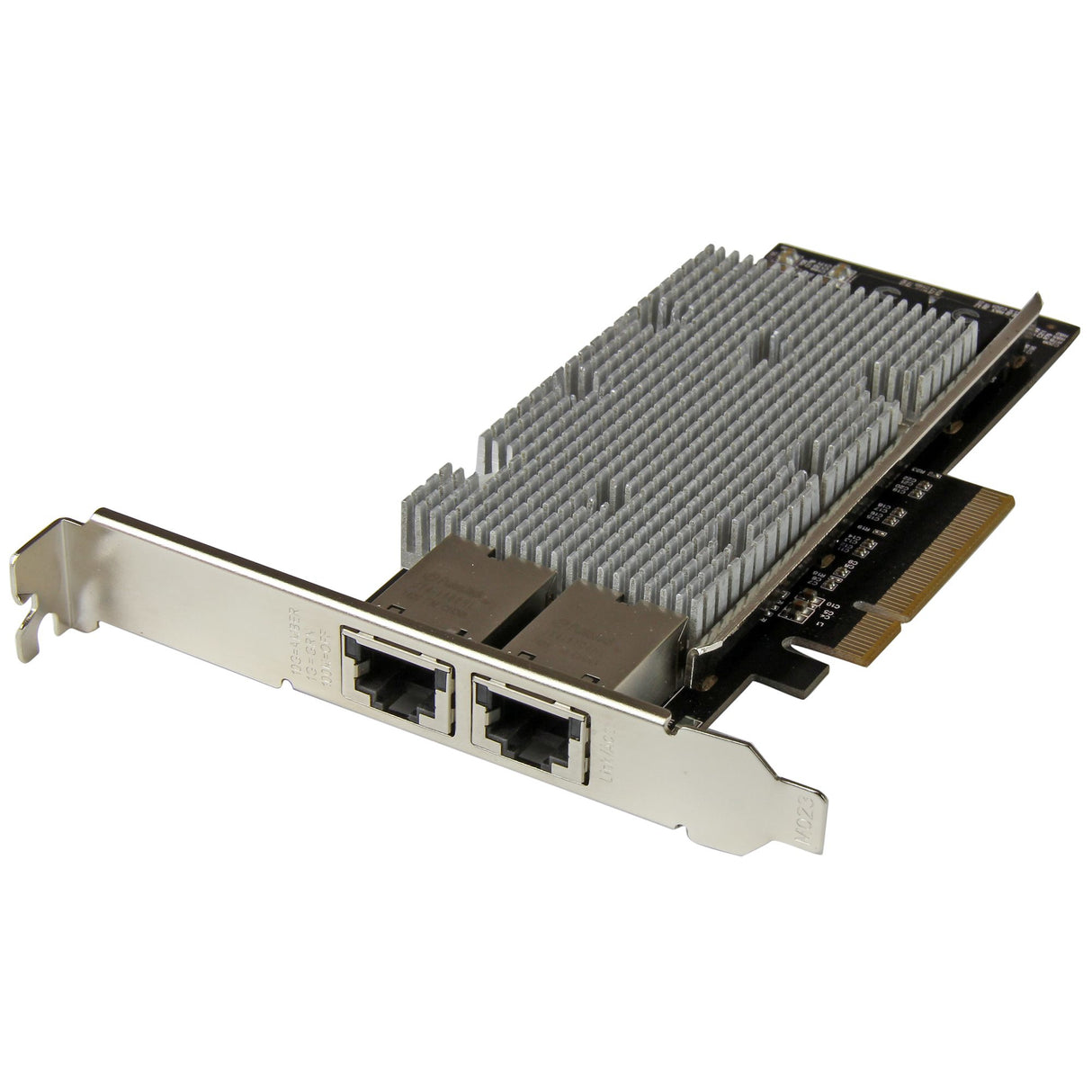 STARTECH 10g Network Card - 2 port - 10GBase-T - Dual 100|1000|10g RJ45 Ports - Intel X540 chipset - PCIe Ethernet Card - Intel NIC Card (ST20000SPEXI)