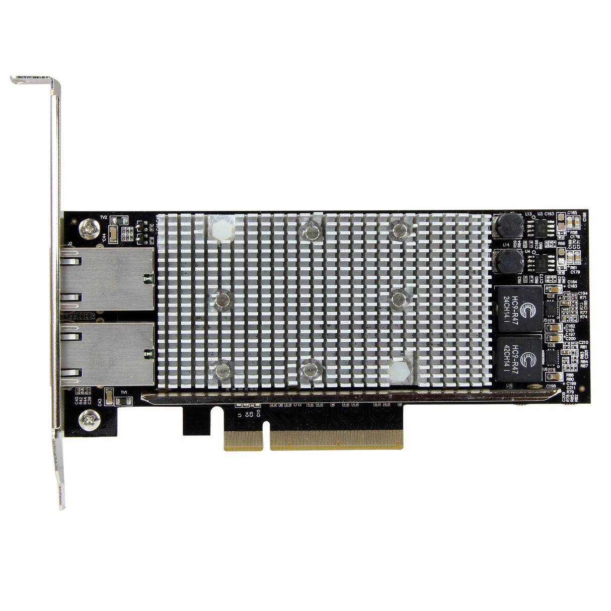 STARTECH 10g Network Card - 2 port - 10GBase-T - Dual 100|1000|10g RJ45 Ports - Intel X540 chipset - PCIe Ethernet Card - Intel NIC Card (ST20000SPEXI)