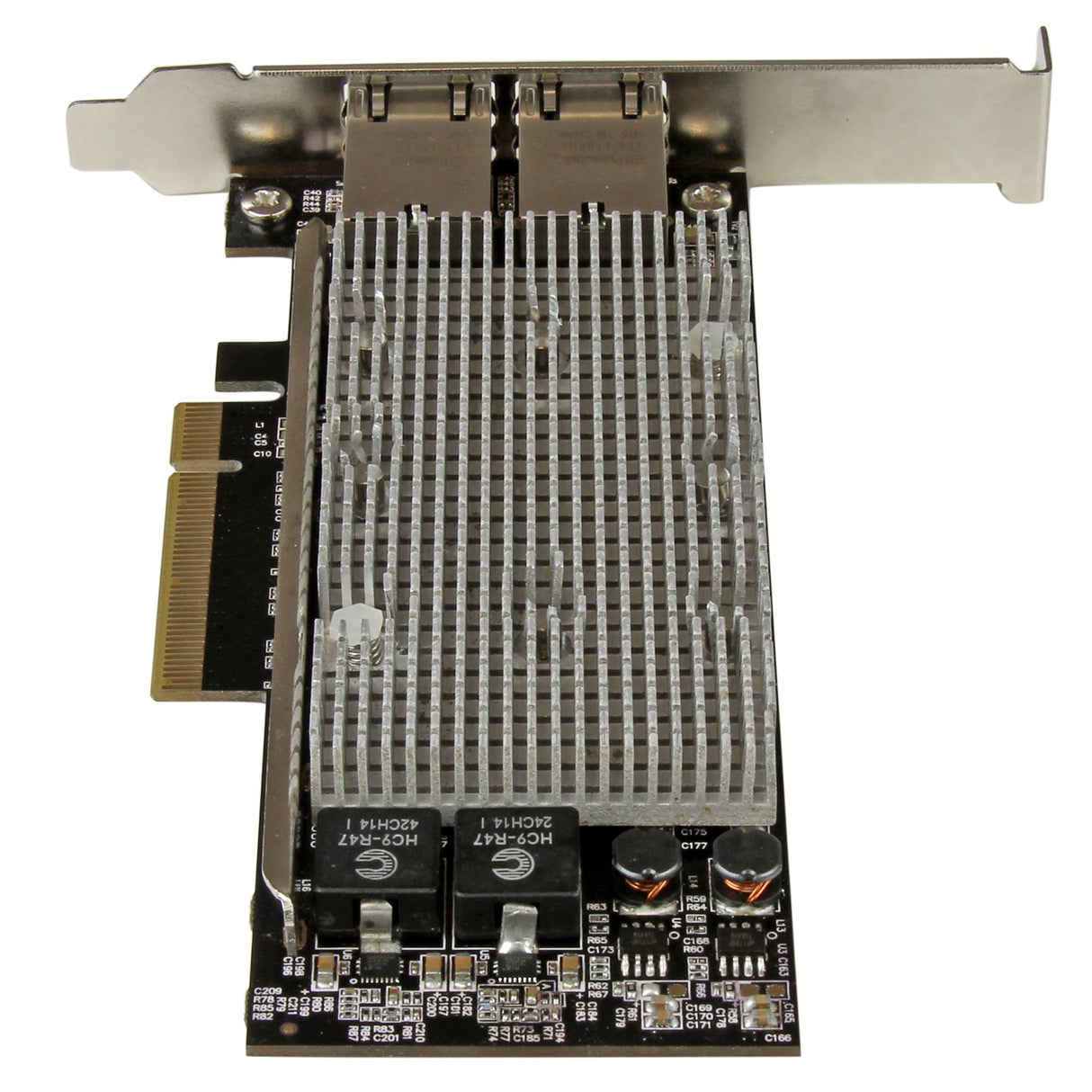 STARTECH 10g Network Card - 2 port - 10GBase-T - Dual 100|1000|10g RJ45 Ports - Intel X540 chipset - PCIe Ethernet Card - Intel NIC Card (ST20000SPEXI)