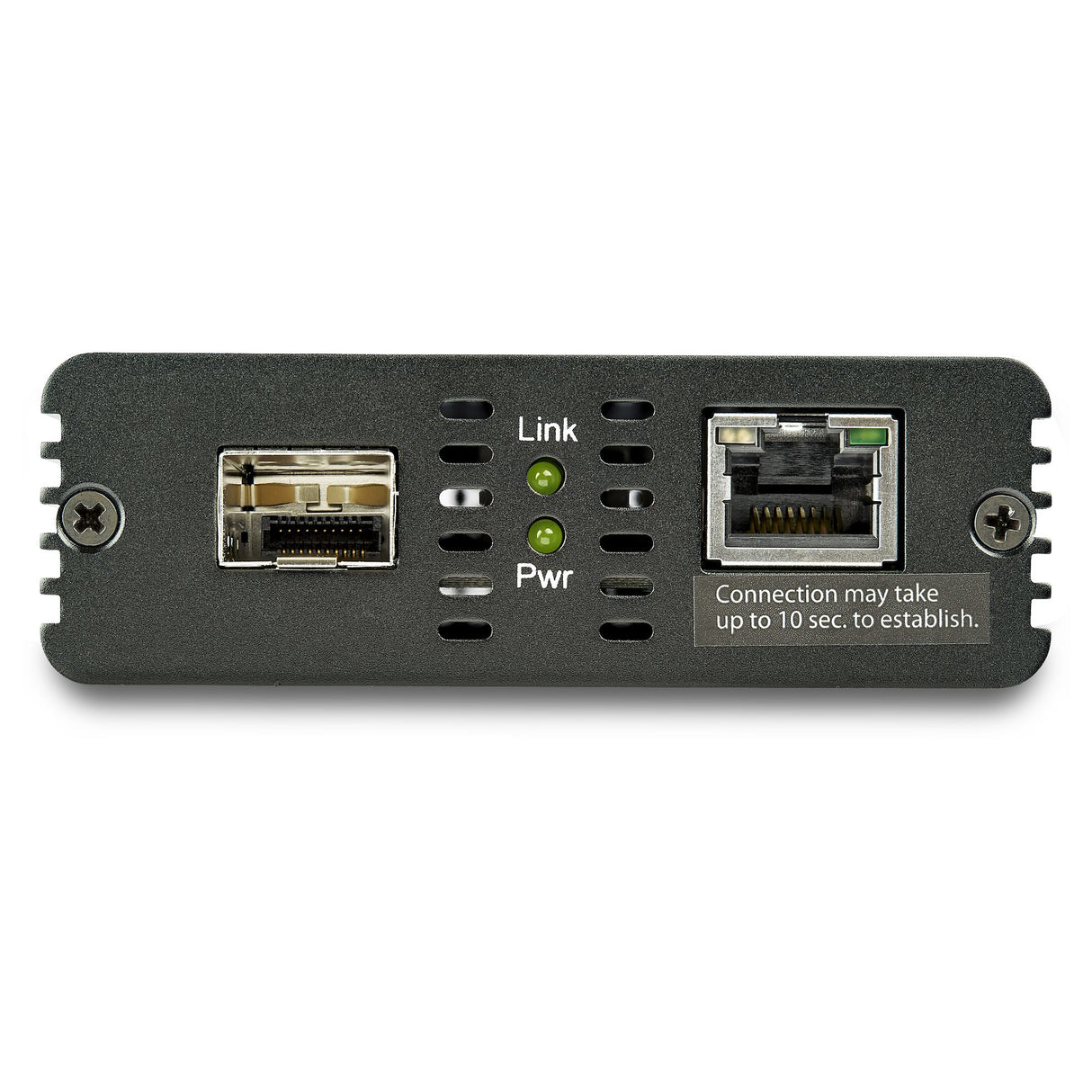 STARTECH 10GbE Fiber Ethernet Media Converter for 10Gbps Network 10GBASE-T SFP to RJ45 Multigigabit Singlemode|Multimode Fiber Optic to Copper Network Ethernet to Fiber Bridge (MCM10GSFP) (MCM10GSFP)