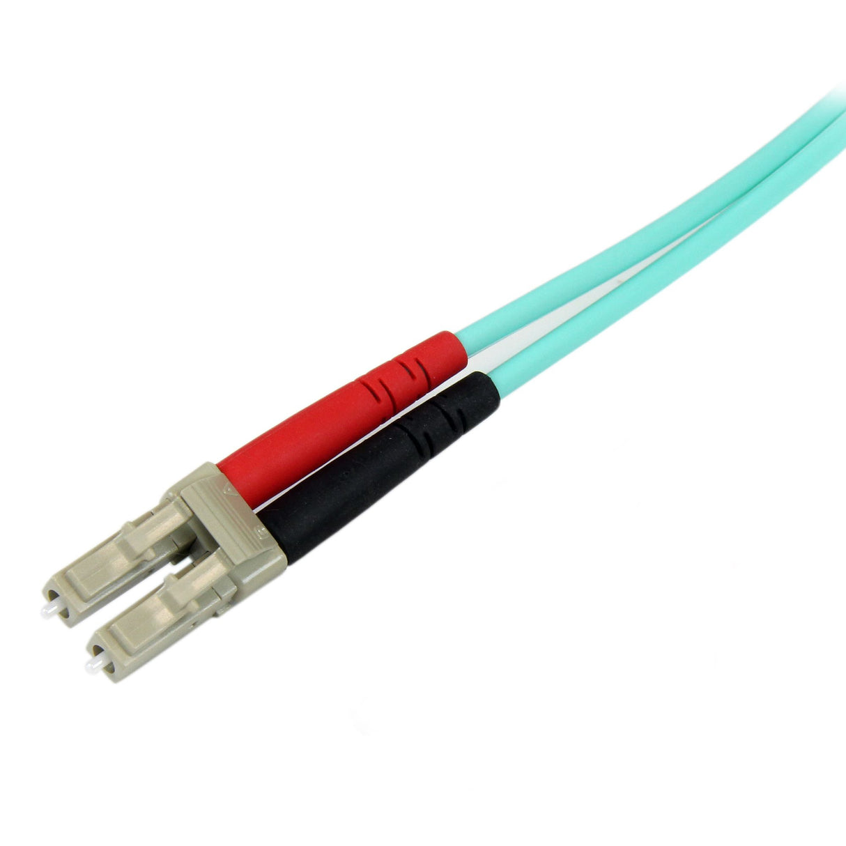STARTECH 10m (30ft) LC|UPC to SC|UPC OM3 Multimode Fiber Optic Cable | Duplex 50|125µm Zipcord Fiber | 100G | LOMMF|VCSEL | Below 0.3dB Insertion Loss | LSZH Fiber Patch Cord (A50FBLCSC10) (A50FBLCSC10)