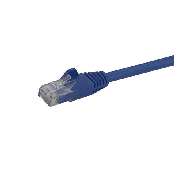 STARTECH 10m CAT6 Ethernet Cable - Blue CAT 6 Gigabit Ethernet Wire -650MHz 100W PoE RJ45 UTP Network|Patch Cord Snagless w|Strain Relief Fluke Tested|Wiring is UL Certified|TIA (N6PATC10MBL) (N6PATC10MBL)