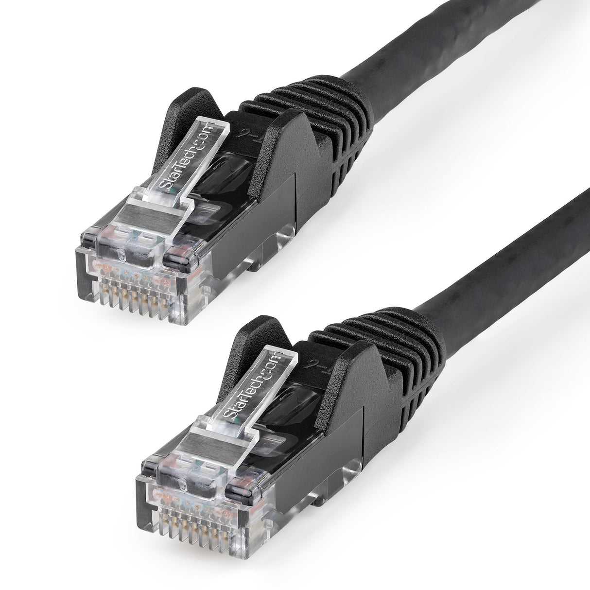 STARTECH 10m CAT6 Ethernet Cable - LSZH (Low Smoke Zero Halogen) - 10 Gigabit 650MHz 100W PoE RJ45 UTP Network Patch Cord Snagless with Strain Relief - Black | CAT 6 | ETL Verified (N6LPATCH10MBK) (N6LPATCH10MBK)