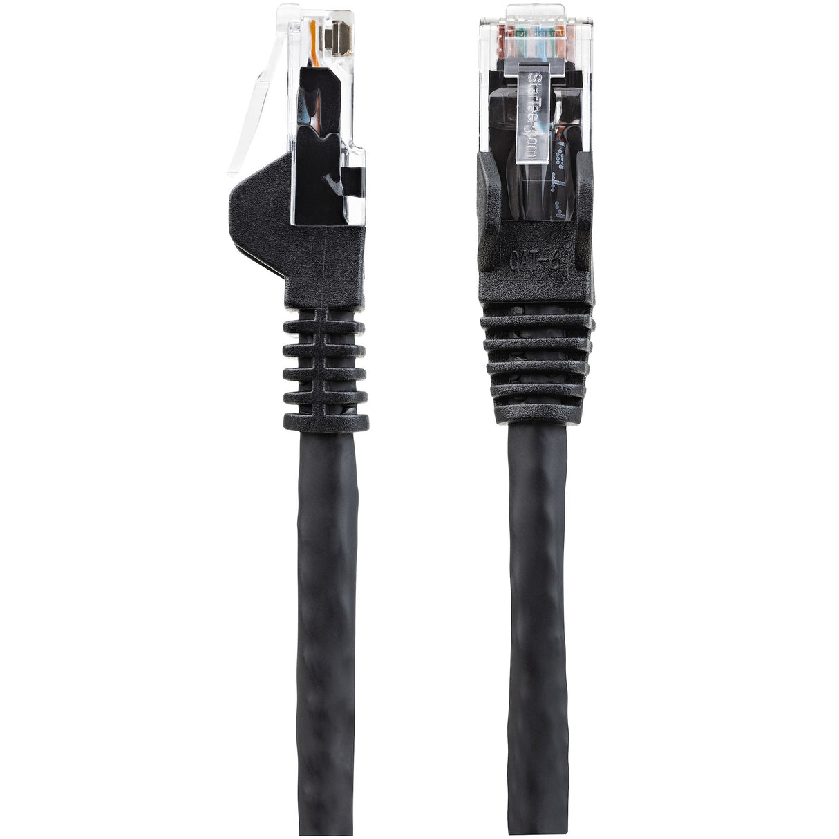 STARTECH 10m CAT6 Ethernet Cable - LSZH (Low Smoke Zero Halogen) - 10 Gigabit 650MHz 100W PoE RJ45 UTP Network Patch Cord Snagless with Strain Relief - Black | CAT 6 | ETL Verified (N6LPATCH10MBK) (N6LPATCH10MBK)