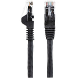 STARTECH 10m CAT6 Ethernet Cable - LSZH (Low Smoke Zero Halogen) - 10 Gigabit 650MHz 100W PoE RJ45 UTP Network Patch Cord Snagless with Strain Relief - Black | CAT 6 | ETL Verified (N6LPATCH10MBK) (N6LPATCH10MBK)