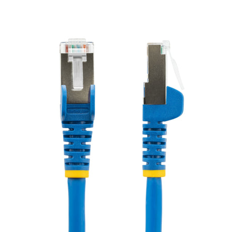 STARTECH 10m CAT6a Ethernet Cable - Low Smoke Zero Halogen (LSZH) - 10 Gigabit 500MHz 100W PoE RJ45 S|FTP Blue Network Patch Cord Snagless w|Strain Relief (NLBL-10M-CAT6A-PATCH) (NLBL-10M-CAT6A-PATCH)