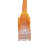 STARTECH 10m Orange Cat5e Patch Cable with Snagless RJ45 Connectors - Long Ethernet Cable - 10 m Cat 5e UTP Cable (45PAT10MOR)