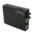 STARTECH 10|100 Mbps Ethernet to Fiber Optic Media Converter - ST Multimode - 1310nm - 2km - Full|Half Duplex (MCM110ST2) (MCM110ST2)