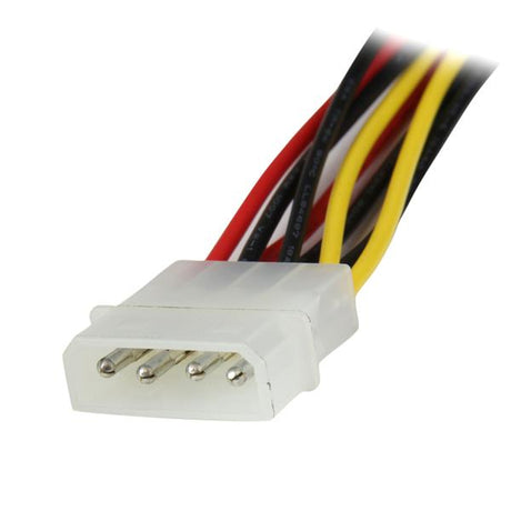 STARTECH 12in LP4 to 2x Latching SATA Power Y Cable Splitter Adapter - 4 Pin LP4 to Dual SATA Y Splitter (PYO2LP4LSATA)
