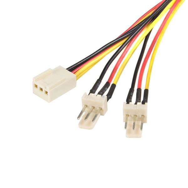 STARTECH 12in | 30cm TX3 Fan Power Splitter Cable - TX3 Splitter Cable (TX3SPLIT12)