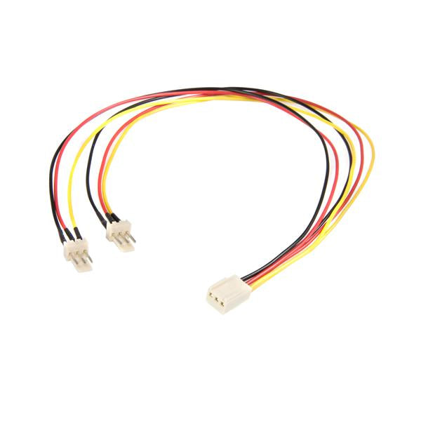 STARTECH 12in | 30cm TX3 Fan Power Splitter Cable - TX3 Splitter Cable (TX3SPLIT12)