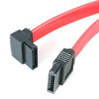 STARTECH 12in SATA to Left Angle SATA Serial ATA Cable (SATA12LA1)