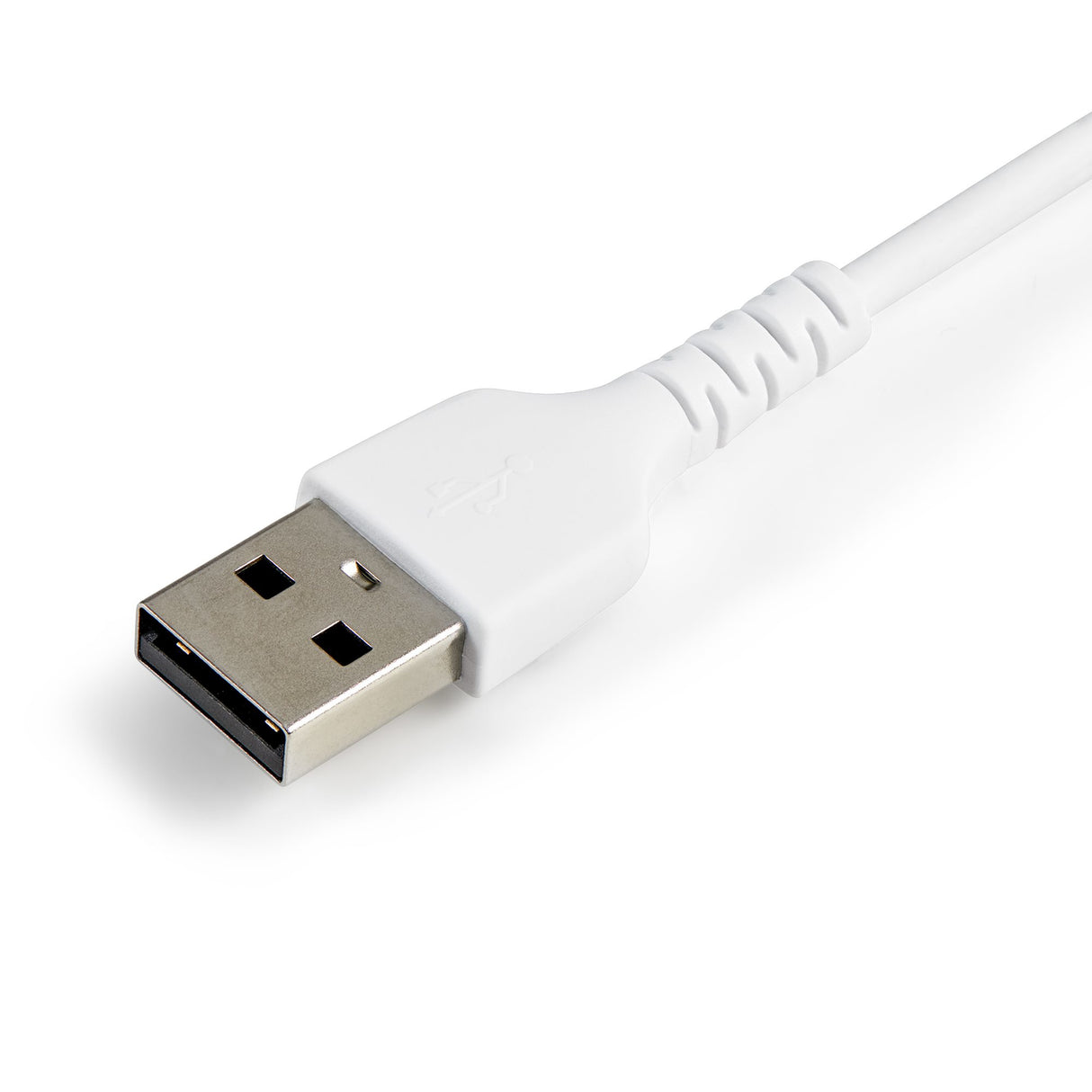 STARTECH 12inch (30cm) Durable White USB-A to Lightning Cable - Heavy Duty Rugged Aramid Fiber USB Type A to Lightning Charger|Sync Power Cord - Apple MFi Certified iPad|iPhone 12 (RUSBLTMM30CMW) (RUSBLTMM30CMW)