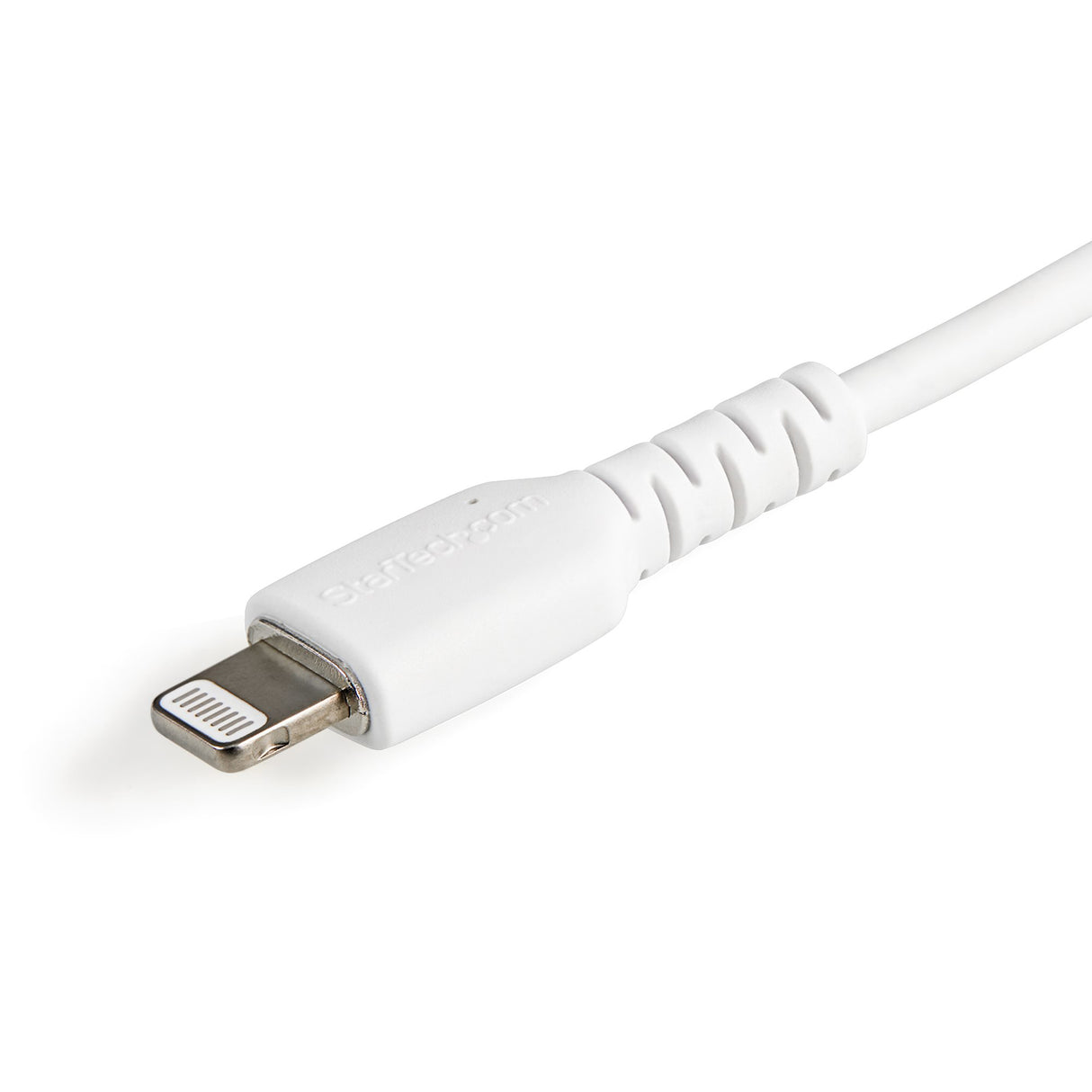 STARTECH 12inch (30cm) Durable White USB-A to Lightning Cable - Heavy Duty Rugged Aramid Fiber USB Type A to Lightning Charger|Sync Power Cord - Apple MFi Certified iPad|iPhone 12 (RUSBLTMM30CMW) (RUSBLTMM30CMW)
