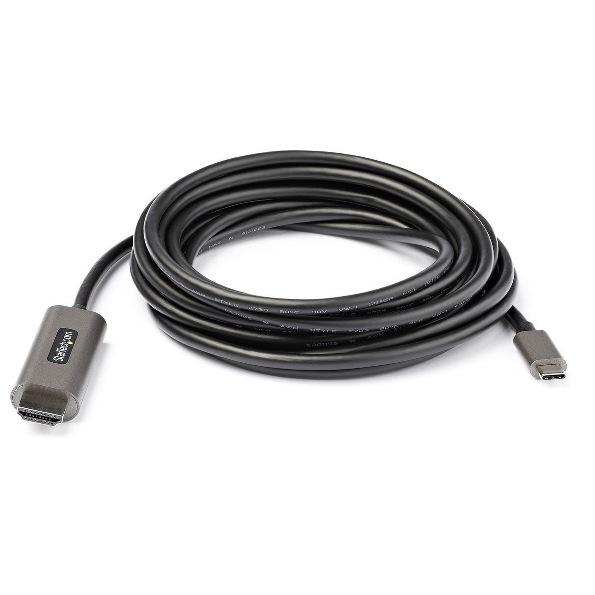 STARTECH 13ft (4m) USB C to HDMI Cable 4K 60Hz w| HDR10 - Ultra HD USB Type-C to 4K HDMI 2.0b Video Adapter Cable - USB-C to HDMI HDR Monitor|Display Converter - DP 1.4 Alt Mode HBR3 (CDP2HDMM4MH) (CDP2HDMM4MH)