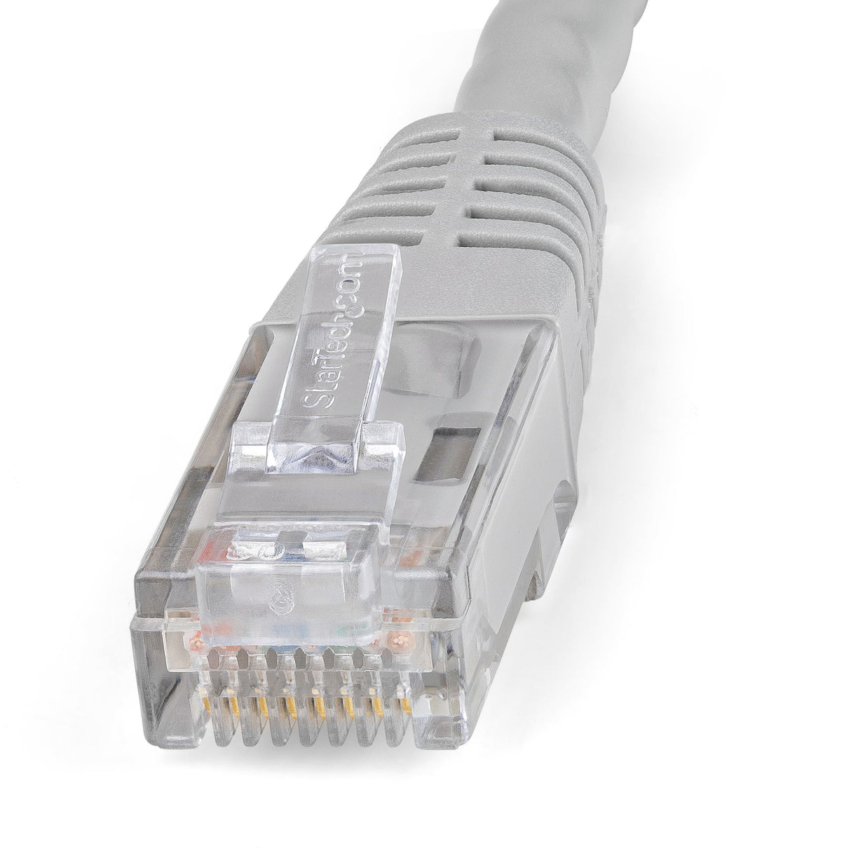 STARTECH 15m Cat6 Patch Cable with Molded RJ45 Connectors - Gray - Cat6 Ethernet Patch Cable - 15 m UTP Cat 6 Patch Cord (C6PAT15MGR) (C6PAT15MGR)