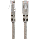 STARTECH 15m Cat6 Patch Cable with Molded RJ45 Connectors - Gray - Cat6 Ethernet Patch Cable - 15 m UTP Cat 6 Patch Cord (C6PAT15MGR) (C6PAT15MGR)