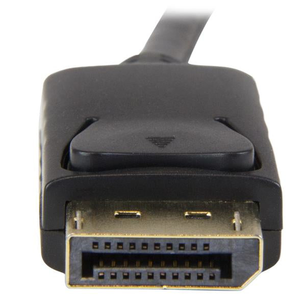 STARTECH 16ft (5m) DisplayPort to HDMI Cable - 4K 30Hz - DisplayPort to HDMI Adapter Cable - DP 1.2 to HDMI Monitor Cable Converter - Latching DP Connector - Passive DP to HDMI Cord (DP2HDMM5MB) (DP2HDMM5MB)