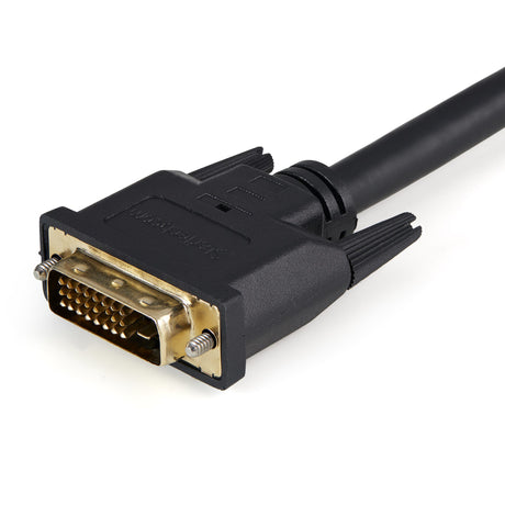 STARTECH 1ft DVI Splitter Cable - M | F - DVI-D to 2x DVI-D Dual Video Splitter for Your Split Screen Computer Monitor (DVISPL1DD) (DVISPL1DD)